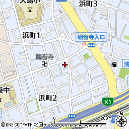 間島米店周辺の地図