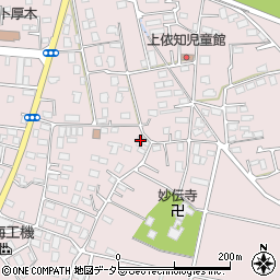 神奈川県厚木市上依知2817周辺の地図