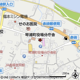 琴浦町役場分庁舎周辺の地図