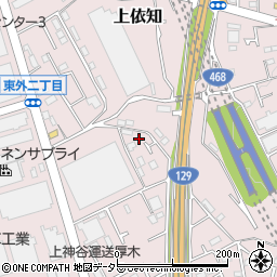 神奈川県厚木市上依知1059-14周辺の地図