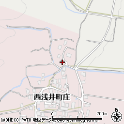 滋賀県長浜市西浅井町庄1353周辺の地図