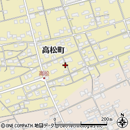 鳥取県境港市高松町359周辺の地図