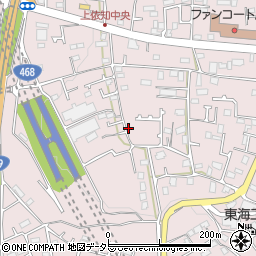 神奈川県厚木市上依知315周辺の地図