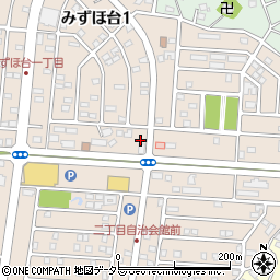 つつじ薬局大網店周辺の地図