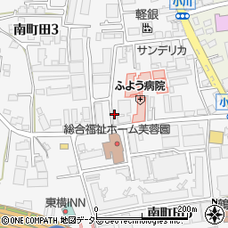 東京都町田市南町田3丁目41周辺の地図