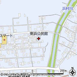 東浜公民館周辺の地図