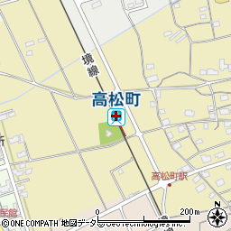 鳥取県境港市周辺の地図