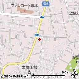 神奈川県厚木市上依知61周辺の地図