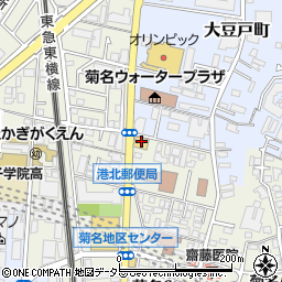 はま寿司横浜菊名店周辺の地図