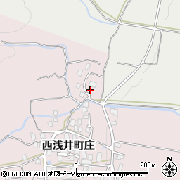 滋賀県長浜市西浅井町庄1356-1周辺の地図