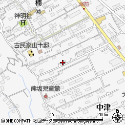 神奈川県愛甲郡愛川町中津601-13周辺の地図