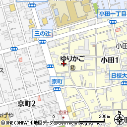 神奈川県川崎市川崎区小田1丁目17-12周辺の地図