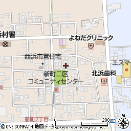 鳥取県鳥取市気高町北浜3丁目103-2周辺の地図