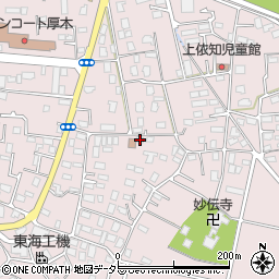 神奈川県厚木市上依知2818周辺の地図