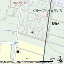 千葉県大網白里市駒込735周辺の地図