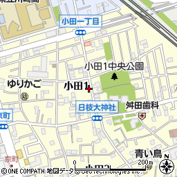 神奈川県川崎市川崎区小田1丁目20-8周辺の地図