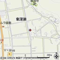 岐阜県山県市東深瀬1187周辺の地図