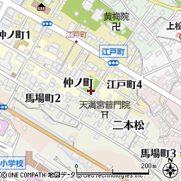 長野県飯田市仲ノ町307周辺の地図