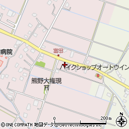 千葉県大網白里市富田1650周辺の地図