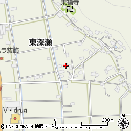 岐阜県山県市東深瀬1180周辺の地図