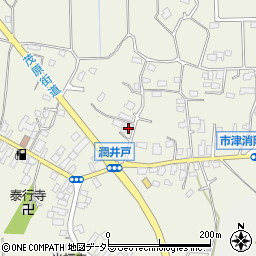 千葉県市原市潤井戸600周辺の地図