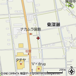 岐阜県山県市東深瀬576周辺の地図