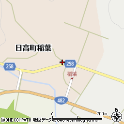 兵庫県豊岡市日高町稲葉26周辺の地図