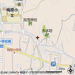 岐阜県山県市梅原1543周辺の地図