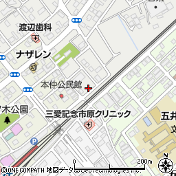 千葉県市原市五井3887-11周辺の地図