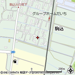 千葉県大網白里市駒込732-4周辺の地図