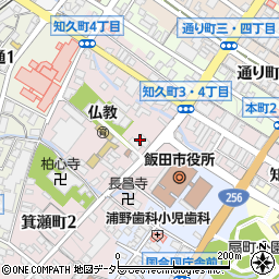 株式会社アートネイチャー　飯田店周辺の地図