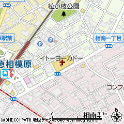 株式会社金子園　小田急相模原店周辺の地図