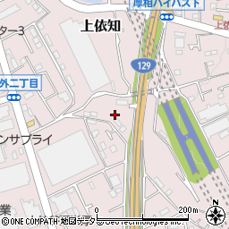 神奈川県厚木市上依知365-3周辺の地図