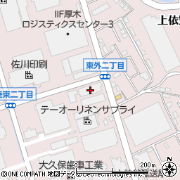 神奈川県厚木市上依知3006-1周辺の地図