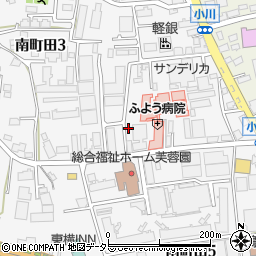東京都町田市南町田3丁目41-5周辺の地図