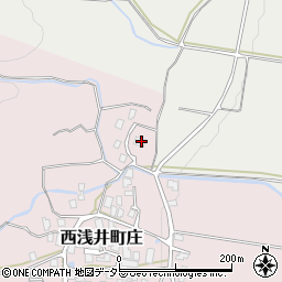 滋賀県長浜市西浅井町庄1356周辺の地図
