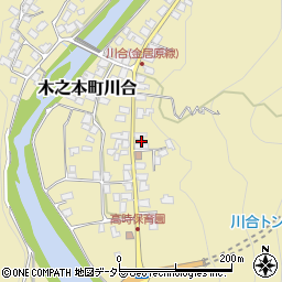 滋賀県長浜市木之本町川合312周辺の地図