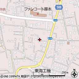 神奈川県厚木市上依知57-2周辺の地図