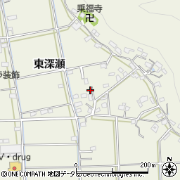 岐阜県山県市東深瀬1190周辺の地図