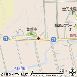 岐阜県山県市梅原2730周辺の地図