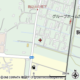 千葉県大網白里市駒込739周辺の地図