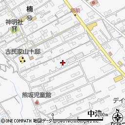 神奈川県愛甲郡愛川町中津601-19周辺の地図