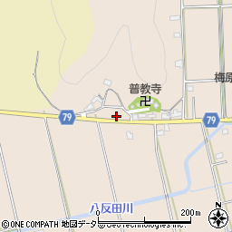 岐阜県山県市梅原3001周辺の地図