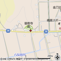 岐阜県山県市梅原2728周辺の地図
