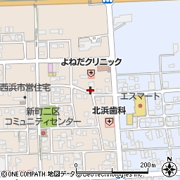 鳥取県鳥取市気高町北浜3丁目140周辺の地図