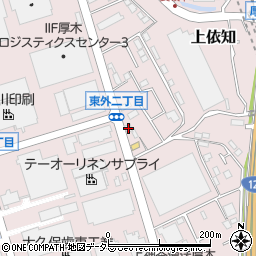 神奈川県厚木市上依知1032周辺の地図