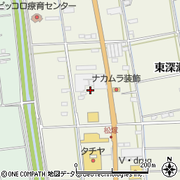 岐阜県山県市東深瀬121周辺の地図