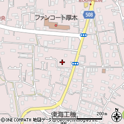 神奈川県厚木市上依知57-23周辺の地図