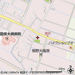 千葉県大網白里市富田1492周辺の地図