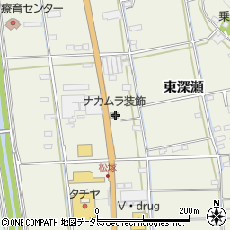 岐阜県山県市東深瀬575周辺の地図